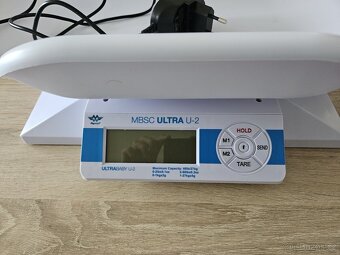 Kojenecká váha s přesností vážení 5g ULTRABABY U2 - 3