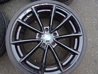 Alu disky černé na BMW, 19", 5x120,ET 42, letní sada - 3
