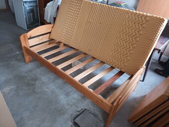 Postel selská světlé dřevo - 3