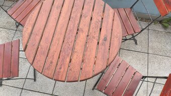 Venkovní stůl a židle - 3