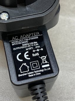 Nabíječka 21V, 0.5A - 3