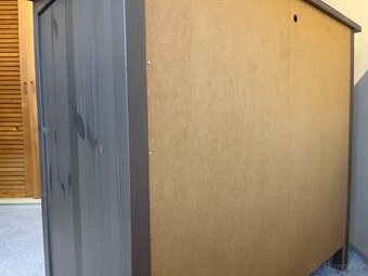 Komoda Ikea Hemnes šedohnědá - 3