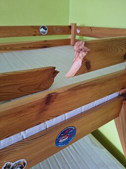 Patrová postel vč. matrací - 3