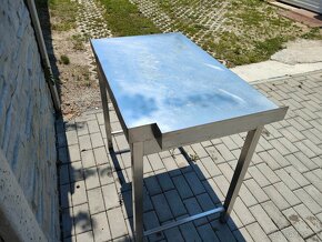 Nerezový stůl , profi - 3