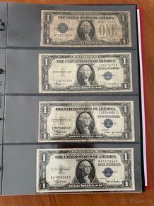 BANKOVKY DOLAR - USA -  sbírka jednodolarových bankovek - 3