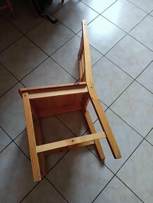 Dřevěné židle - Borovice - 3