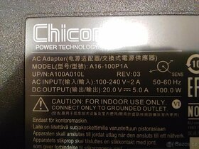 Zdroj / nabíječka / napájecí adaptér 20V/5A (100W) - 3