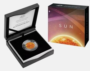 KOMPLETNÍ SADA STŘÍBRNÝCH MINCÍ 4X1 OZ EARTH & BEYOND SLEVA - 3