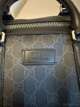 Taška Gucci GG černá víkendovka Unisex - 3