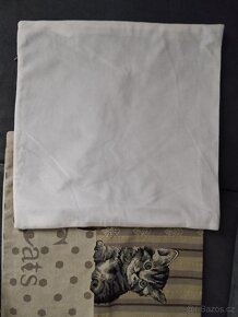 2 pěkné vyšívané povlaky na polštářky - 3