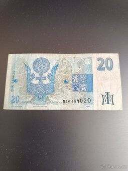 Stará, neplatná bankovka, - 3