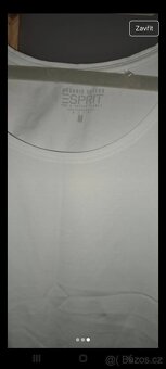 BÍLÉ BODY....ESPRIT...vel M - 3