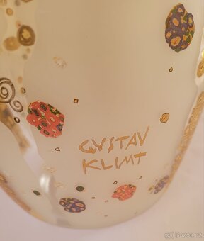 Skleněná váza Gustav Klimt (GOEBEL) - 3