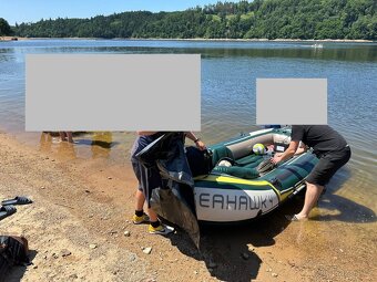 Nafukovací člun Intex Seahawk 4 - 3