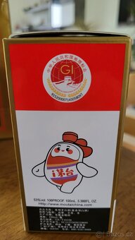 Prodám exkluzivní čínský alkohol Kweichow moutai 100ml - 3