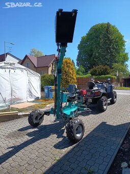Kráčející bagr nový, diesel motor, včetně přísl. - 3