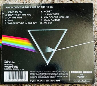 Originální 4x CD Pink Floyd - 3