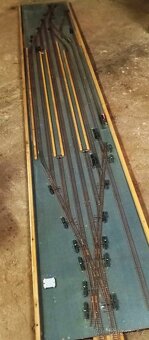 Kolejiště H0, modelová železnice, profilové koleje - 3