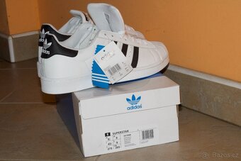 Adidas Originals Superstar bílé/černé – nové s visačkou - 3
