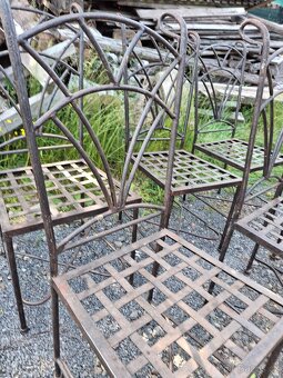 Kovarske zidle ocelove tezke 6x - 3