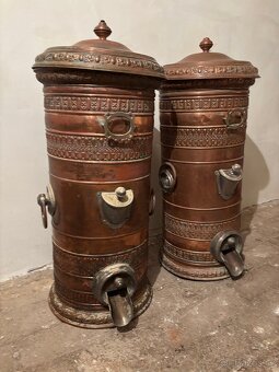 Měděné starožitné nádoby z koloniálu - 3