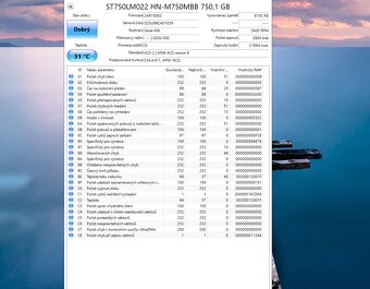 750gb sata do notebooku bez vadných sektorů. - 3