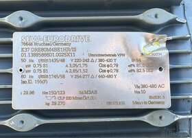 ELEKTROMOTOR S PREVODOVKOU 48 ot/min - 3