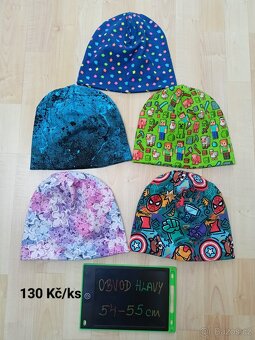 Jarní handmade čepice - 3