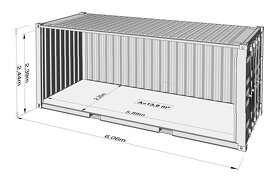 Pronajmu skladové prostory v lodním kontejneru - 3