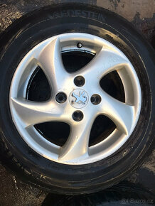 Prodám originální alu sadu PEUGEOT 406 (206) - 3