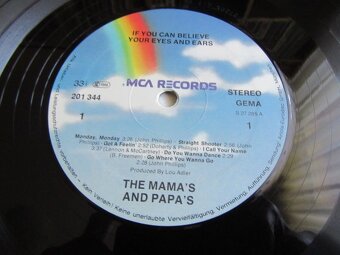 LP Mamas and Papas - If you Can Believe your Eyes and Ears - 3