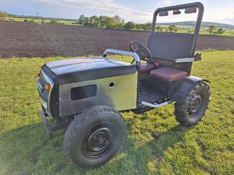 Traktor domácí výroby. - 3