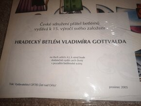 hradecký betlém Vladimíra Gottvalda r. 2005 - orig. zabaleno - 3