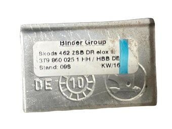 Hagusy chromové 3T9860025 3T9860026 Škoda Superb 2 kombi 10 - 3