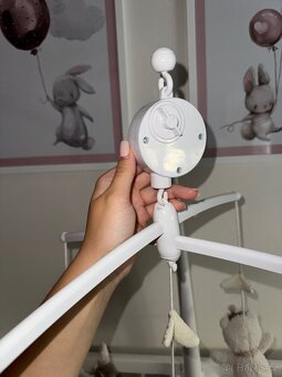 Hrací kolotoč nad postýlku Fehn - 3