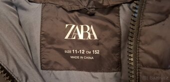 Zimní dívčí bunda – ZARA – vel. 152 - 3
