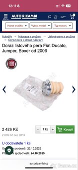 OEM doraz zadní nápravy Ducato, Boxer, Jumper - 3