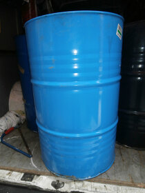 Sudy plechové 200 litrové na naftu, oleje za 300 kč - 3