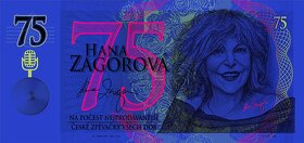 Bankovka Hany Zagorové - 3