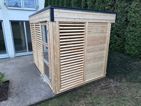 Moderní venkovní sauna - 3