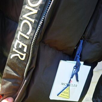 Nová luxusní péřová bunda MONCLER , orig 1x na sobě - 3