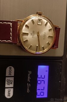 Zlaté hodinky Fisher MF automatic - 3