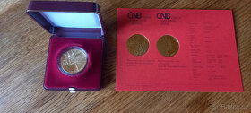 Zlatá mince ČNB 5000 Kč: KROMĚŘÍŽ - BK - 3