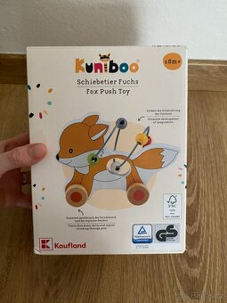 Kuniboo Liška s korálky na kolečkách 18m+ - 3