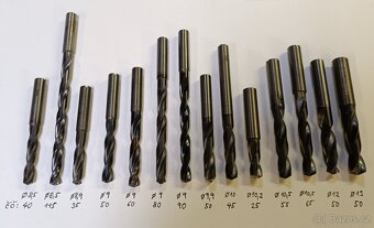 Tvrdokovové vrtáky pr.3mm až 13mm - 3
