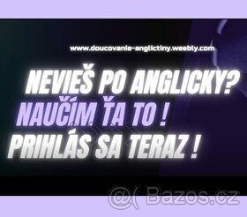 DOUČOVANIE ANGLIČTINY, ANGLICKÝ JAZYK, Prvá hodina je FREE - 3