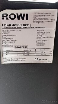 Plynový přímotop Rowi - 3