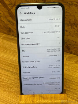 HONOR 10 lite (čtěte popis) - 3