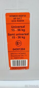 Autosedačka Römer Kidfix SICT - 3