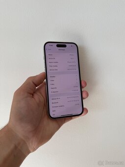 APPLE IPHONE 14 PRO 128GB-STŘÍBRNÝ,ZÁRUKA - 3